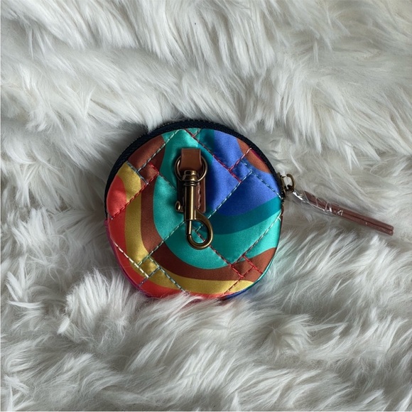 Kurt Geiger Multicolor Quilted Coin Pouch NWOT - Picture 8 of 11